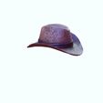 0K_00026.jpg HAT 3D MODEL - Top Hat DENIM RIBBON CLOTHING DRESS COWBOY HAT WESTERN