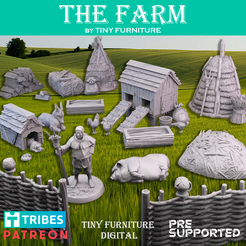 Farm_MMF.png 3D file Farm・3D printable model to download