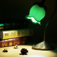 Capture_d__cran_2015-11-27___14.10.18.png Free STL file art nouveau lotus lamp・3D print object to download