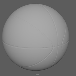 Pelota_Basket_Render_01.png STL file Basketball // Basket・3D printing model to download
