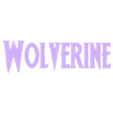 WOLVERINE PART 2.stl Wolverine - logo