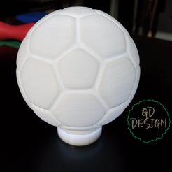IMG_20230503_102132601.jpg Файл STL Футбольный мяч чайный светильник SPHERE・Дизайн для загрузки и 3D-печати