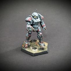 20200122_103847.jpg Free STL file Battletech Commando alternative shoulders (Amarok)・3D printing design to download