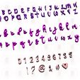 2cults.jpg Alphabet Letter Stamp - Sello de Letras Abecedario - Completo
