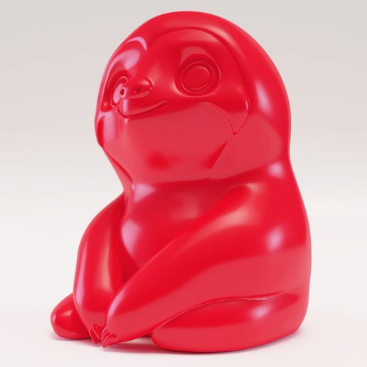 sloth_01.jpg 3D printing file STL of Baby Sloth