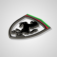 Ferrari.png Fichier 3MF Logo de l'équipe F1・Design pour imprimante 3D à télécharger