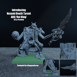 Free STL file Tyrant X (RE2) 🎲・3D print design to download・Cults