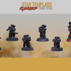 ST_RANGED_COMBAT_SQUAD_20.jpg Fichier STL ESCOUADE DE COMBAT À DISTANCE DES TEMPLIERS DE L'ÉTOILE MULTICOMPOSANT +160 STLS・Modèle à imprimer en 3D à télécharger