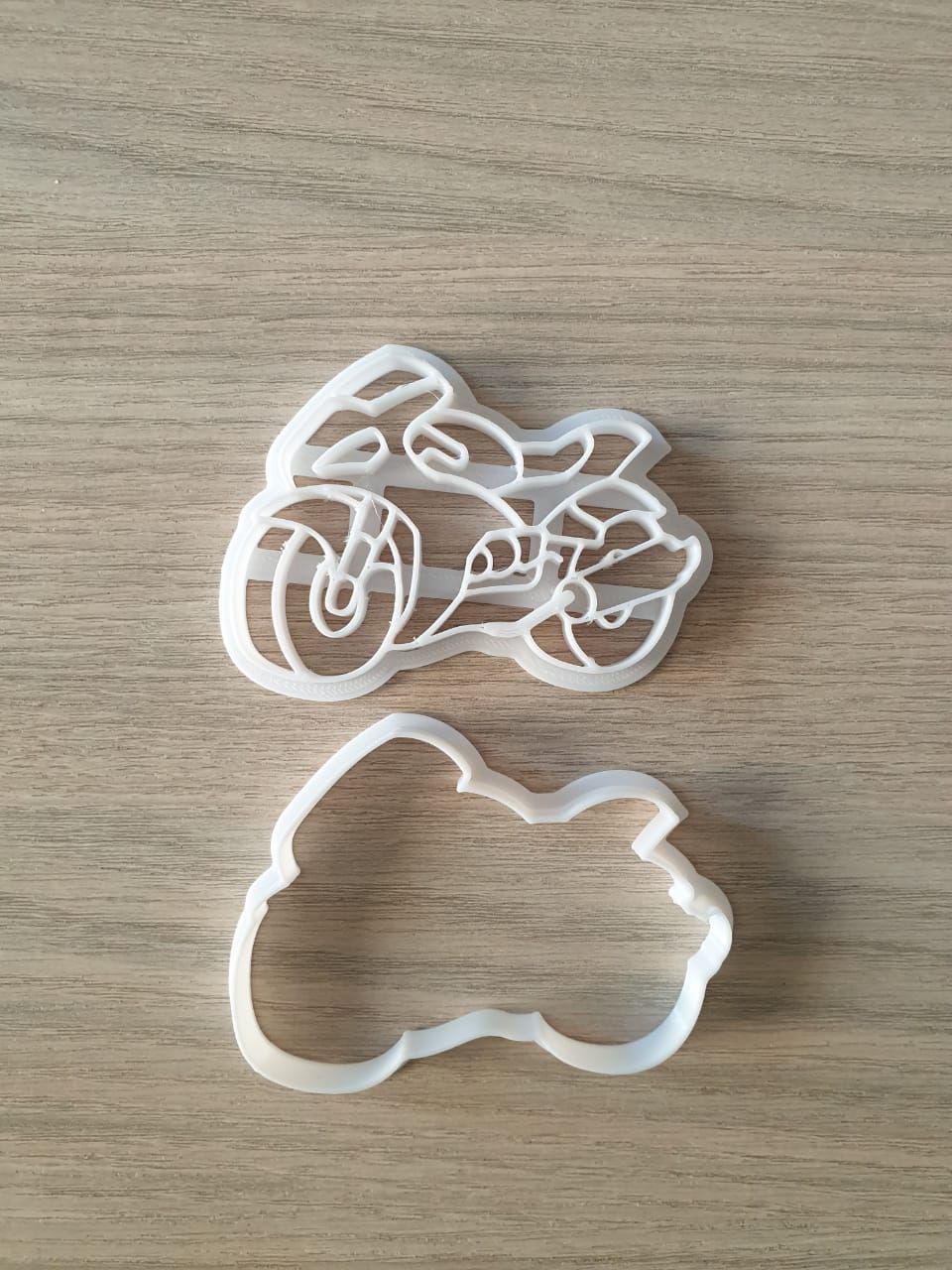 Download STL file Motorcycle Cookie Cutter - Motorcycle Cookie Cutter ...