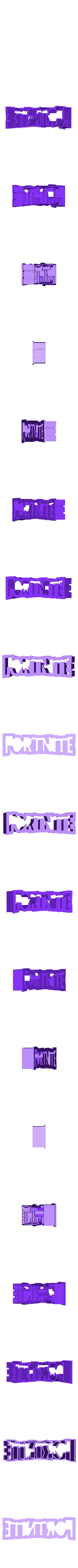 fortnite.stl Ensemble de coupe-biscuits Fortnite