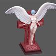 18.jpg REI AYANAMI ANGEL EVANGELION SEXY GIRL STATUE CUTE PRETTY ANIME CHARACTER 3D PRINT