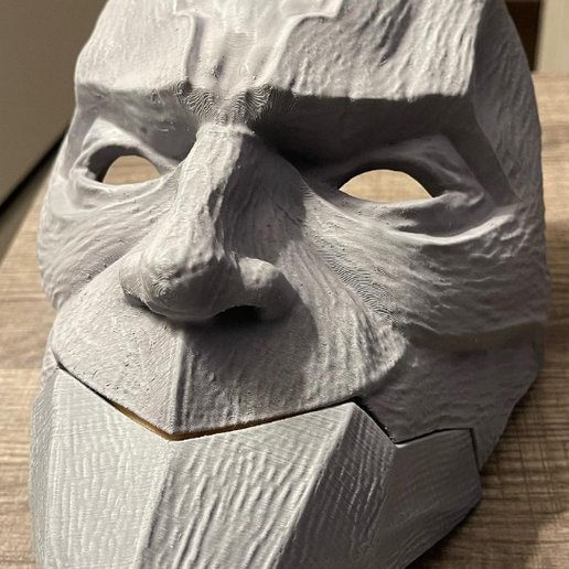 3D printer Armored Titan Mask for Cosplay • made with Ender 3・Cults