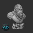 01.jpg Frozen Yeti Bust