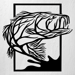 Imagen1-pescado-arbol.png ART MURAL POISSONS ARBRES 2D DÉCORATION