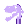 dino_v2.STL Dino Pencil Utensil