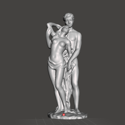 Capture.PNG Free STL file Lovers Statue One・3D printable design to download, damian_hockey