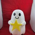 Star.jpg Cute Ghost 3D Model with Interchangeable Magnetic Arms