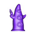 purpleld.stl THE PURPLE TENTACLE: The Villain Who Wanted to Take Over the World! 💜 3D Model of the LucasArts Menace.