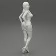 Girl-0020.jpg Woman wearing high heel shoes and mini skirt 3D print model