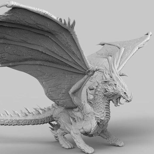 STL-Datei Dragon kostenlos herunterladen • Vorlage für 3D-Drucker ・ Cults