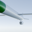 Unfolded-Close-Front-Underside.png KH55 - Cruise Missile - Print Model