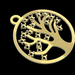 Screenshot-2023-09-30-182218.png STL file tree of life pendant・3D printer model to download