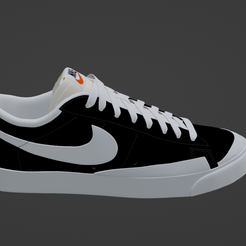 STL file Niken Air Force 1 Louis Vuitton・3D printable model to