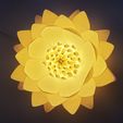 5.jpg Nymphaea Siam Blanco - Luz de noche LED Modelo de impresión 3D 🌸