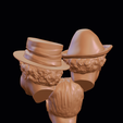 Marx-Brothers-back.png 3D file The Marx Brothers - 3D model・3D printer model to download