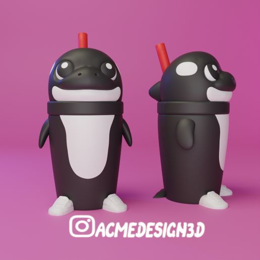 orcala milkshake glass orcala milkshake cup 3D model