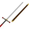 Belmont-Sword-b.png Trevor Belmont's Sword Prop | Available With Matching Scabbard | By Collins Creations 3D