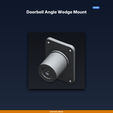 01_hero.png Doorbell Angle Wedge Mount - 3D Printable STL File