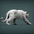 panther-on-the-hunt5.jpg Panther on the hunt 3D print model