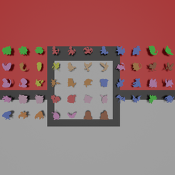 51.png 3D-Datei Die ersten 51 Pokemon Meeples・3D-druckbare Vorlage zum herunterladen