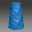6.png Cone - Hexagonal Twirl Vase
