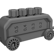 Tollerance Test Trailer_2.png Free STL file Tim's Test Train (calibration and test models to help reduce plastic waste)・3D printable model to download