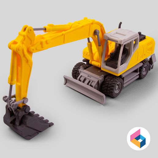 05.jpg Excavator (Print-in-Place articulated)