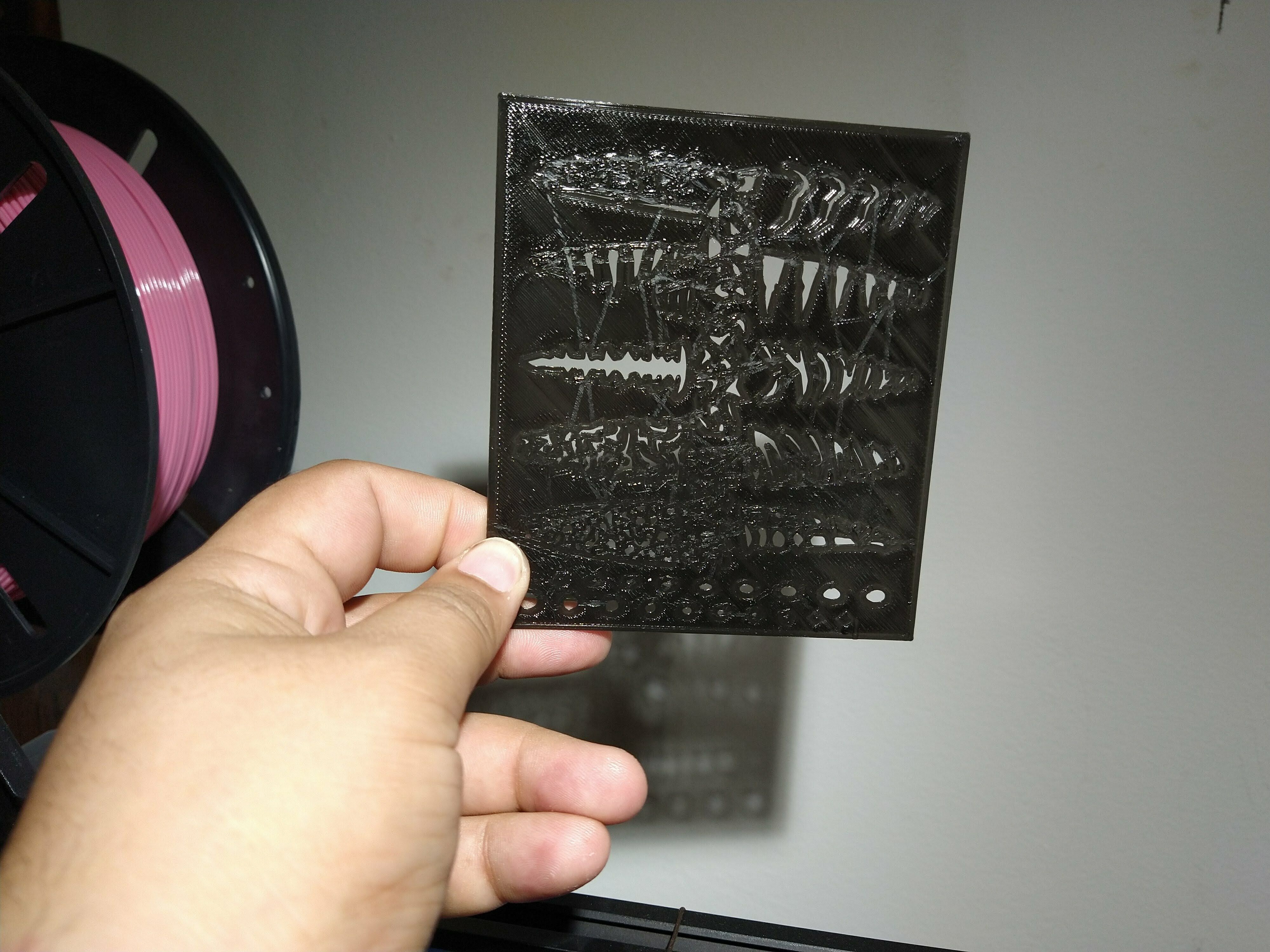 download free stl file lure painting stencil 3d print design cults