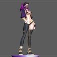 11.jpg AKALI SEXY STATUE LEAGUE OF LEGENDS GAME FEMALE CHARACTER GIRL 3D PRINT