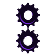 jockey-pulley-2-split.stl Free STL file SRAM 12t X-Sync pulley for 1x drivetrains・3D printing design to download