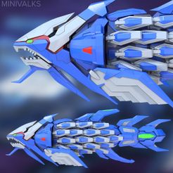 IronFossil_A.jpg Dariusburst - Iron Fossil (40 cm)