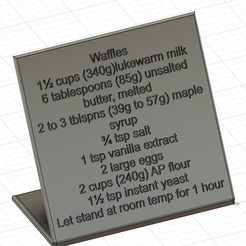 waffles.png Waffle Recipe Card