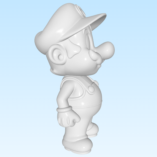 📁 Super Mario STL – 3D Print Model | Mario Figure STL File | Printable ...