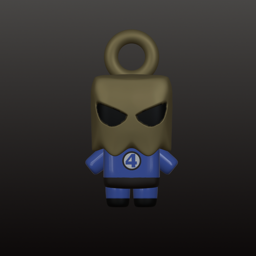 STL file Marvel rivals bagman keychain 🗝️ ・Template to download and 3D ...