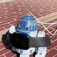 thumbnail_IMG_1737.jpg STL file R2D2 STAND APPLE WATCH CHARGE・3D print object to download