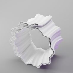 coral brace_2aa.jpg Download STL file Coral Bracelet (curved) • 3D printing model, Tree-D-Prints