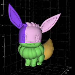 EEVEE-PIC-1.png Файл STL ЭВЕ В НАТУРАЛЬНУЮ ВЕЛИЧИНУ・Шаблон для загрузки и 3D-печати