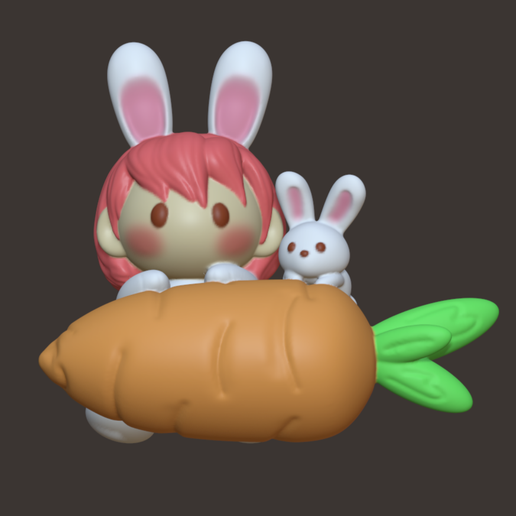 1000024334.png Carrot Babies Mini Figurine