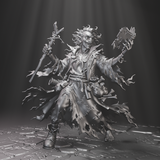 Goblin male sorcerer
