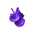 Caudal_Vertebra_20.OBJ OBJ file Life size baby T-rex skeleton - Part 09/10・3D printable design to download
